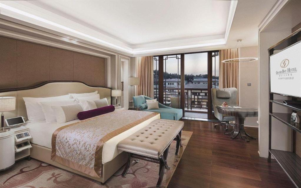 Grand Bay Hotel Beijing Xiaotangzhuang Екстериор снимка
